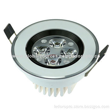 LD 4W LED Spotlight with Aluminum Fins, Bridgelux/Epistar/EpiLEDs Chip